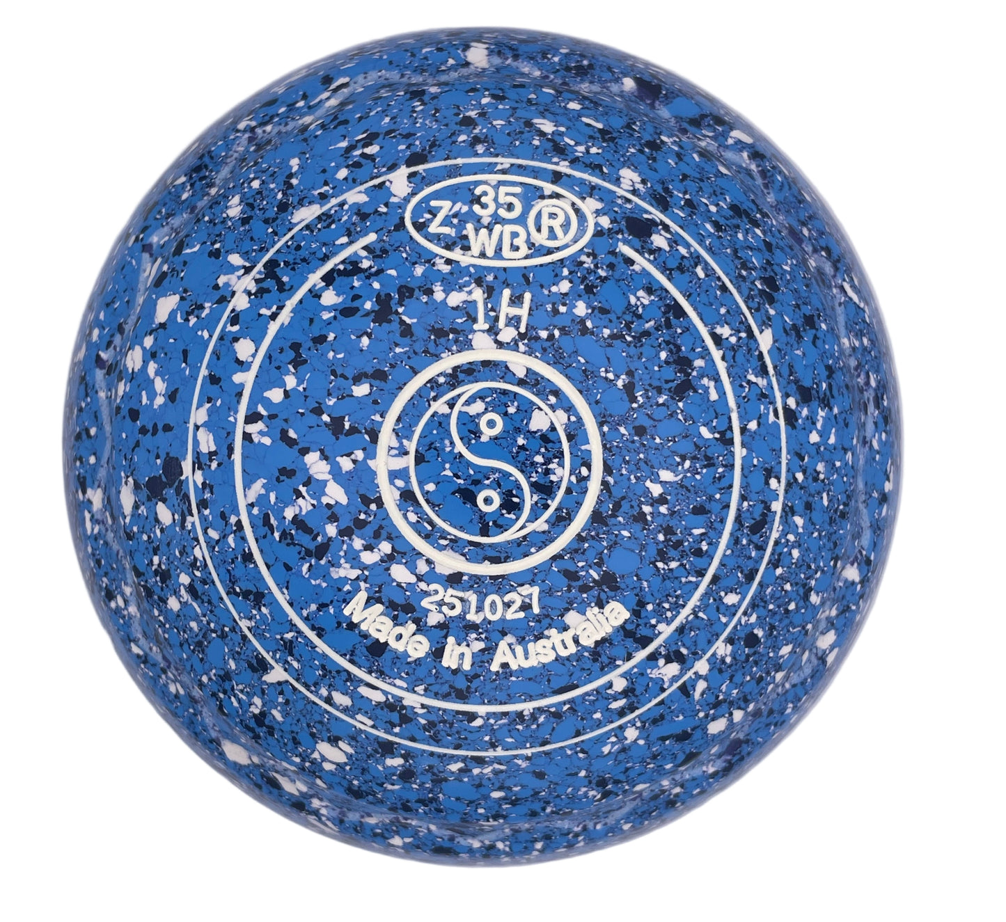 Aero Groove 1H Speckled Sharks Z-Scoop Ying Yang  Emblem  Back 