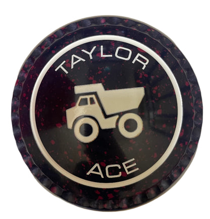 Taylor Ace 2H Dark Blue Magenta Truck Emblem Xtreme Grip