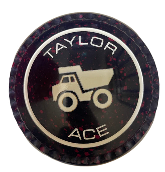 Taylor Ace 2H Dark Blue Magenta Truck Emblem Xtreme Grip