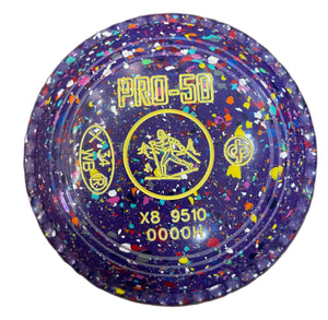 Drakes Pride Pro 50 0000H Purple Harlequin Ski Emblem