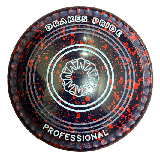 Drakes Pride Pro 50 2H Blue Red Geometric Emblem Back