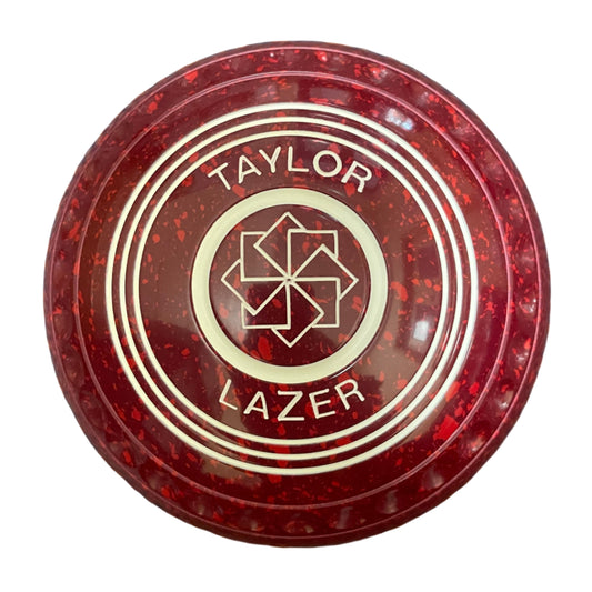 Taylor Lazer 2H Maroon Red Geometric Emblem (R.S)