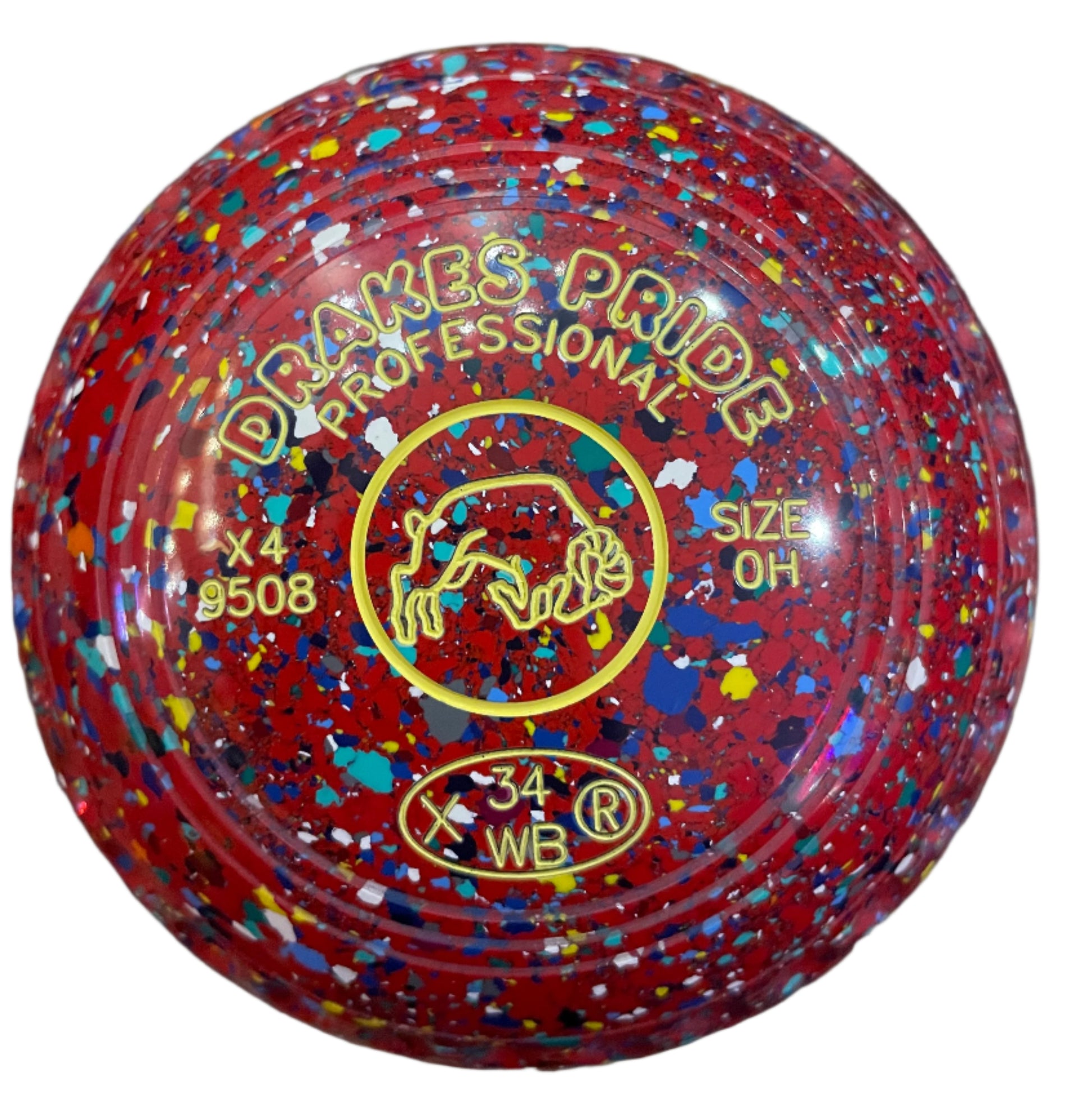 Drakes Pride Professional 0H Red Harlequin Ram Emblem
