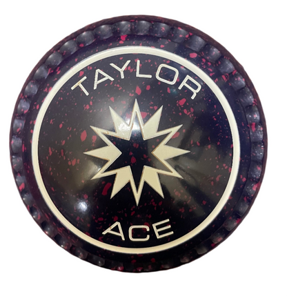 Taylor Ace 00H Dark Blue Magenta Starburst REAR