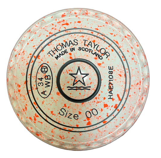 Taylor Ace 00H White Orange  * Limited Edition * Star Emblem