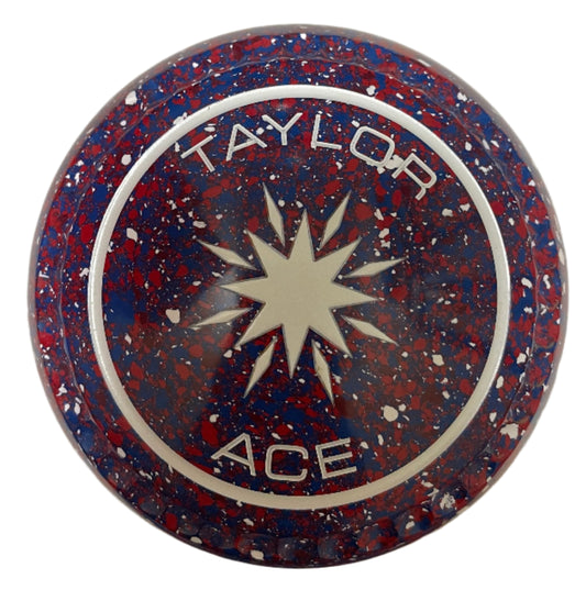 Taylor Ace 0H Red White Blue Geometric Emblem Xtreme Grip 