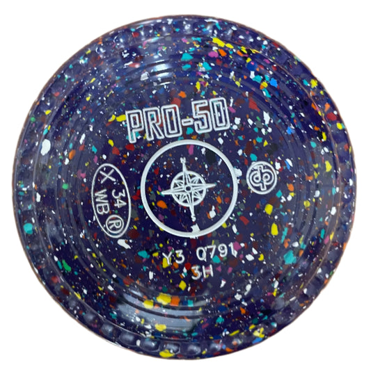 Drakes Pride Pro 50 3H Purple Harlequin Compass Emblem