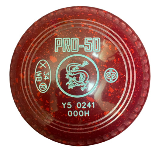 Drakes Pride Pro 50 000H Maroon Red Dragon Emblem