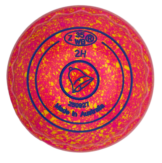 Aero Groove 2H Speckled Tequila Z-Scoop Bell Emblem Back 