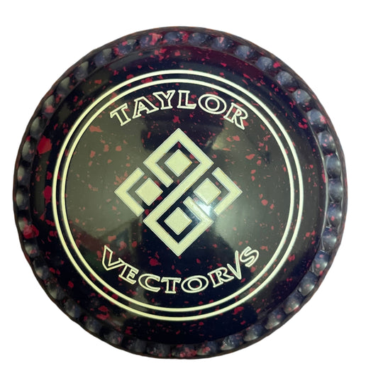 Taylor Vector Vs 3H Dark Blue Magenta Geometric Emblem Xtreme Grip  Back 