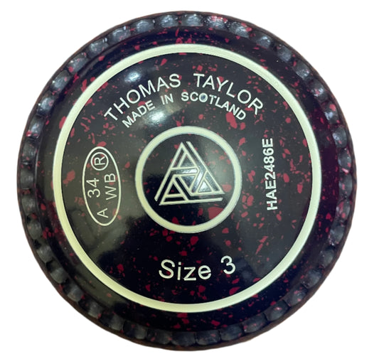Taylor Ace 3H Dark Blue Magenta Triangle Emblem Xtreme Grip