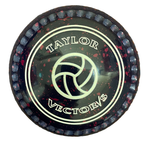 Taylor Vector Vs 1H Dark Blue Magenta Geometric Emblem Xtreme Grip Back 