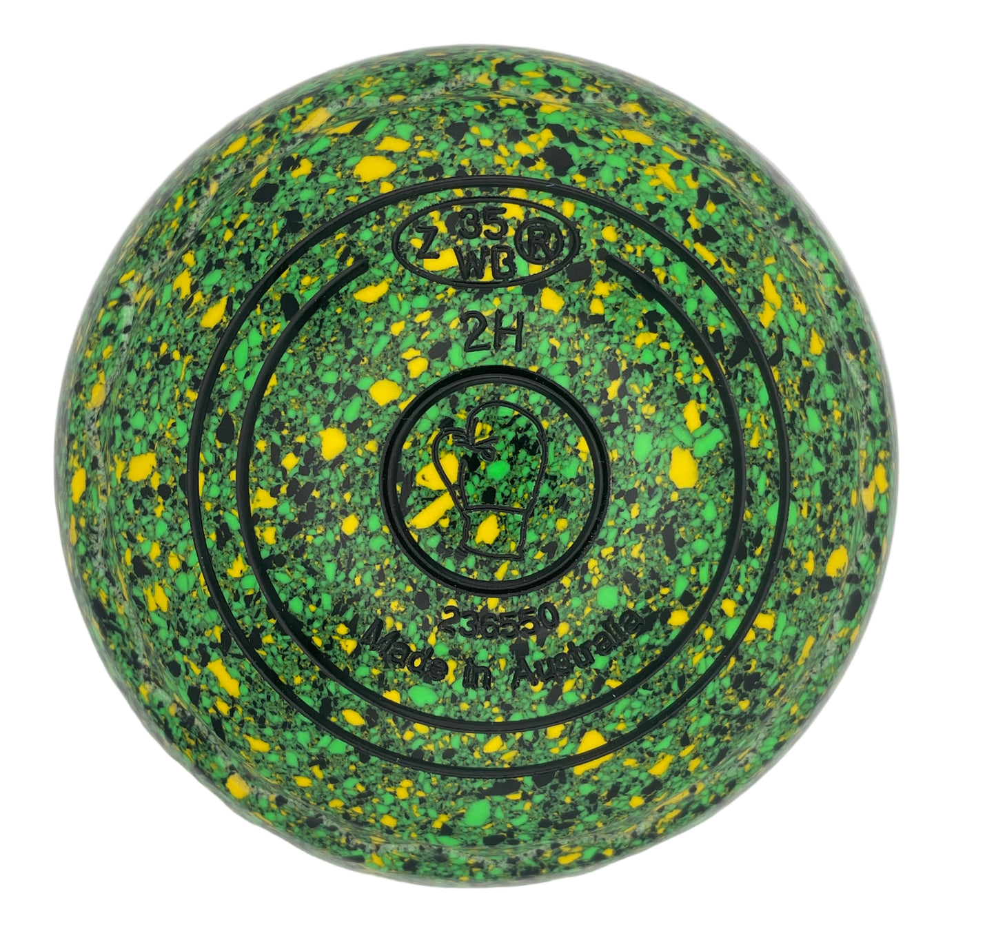 Aero Groove 2H Speckled Jungle Z-Scoop Boxing Glove Emblem Back 