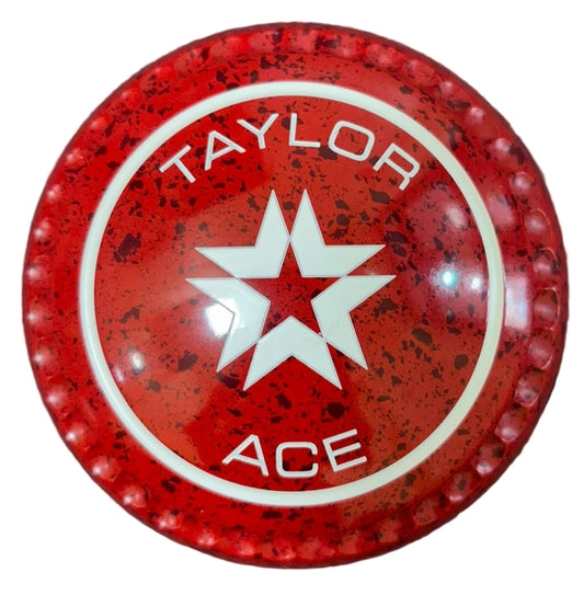 Taylor Ace 2H Cherry Red Geometric Emblem Xtreme Grip
