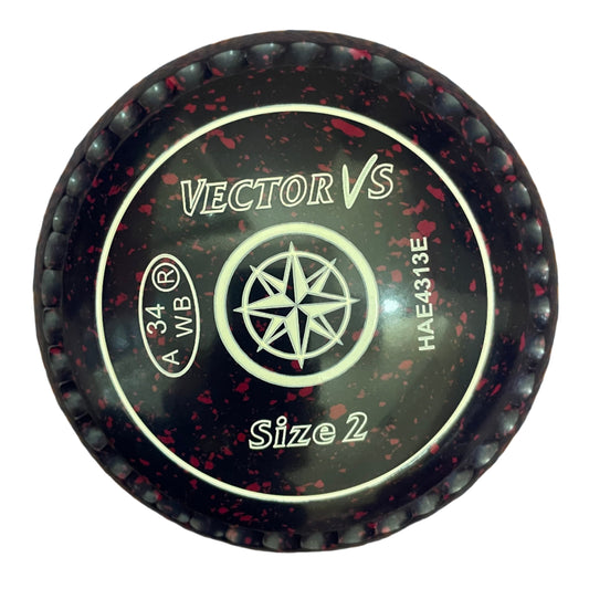 Taylor Vector Vs 2H Dark Blue Magenta Compass Emblem Xtreme Grip Front