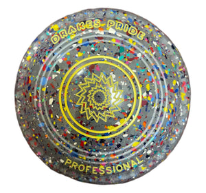 Drakes Pride Pro 50 3H Grey Harlequin Geometric Emblem
