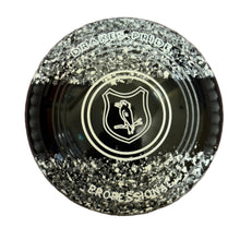 Load image into Gallery viewer, Drakes Pride Pro 50 2H Black White Grey - Black Trio Bird Emblem
