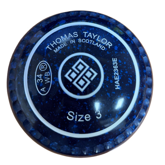Taylor Ace 3H Blue Blue Geometric Emblem