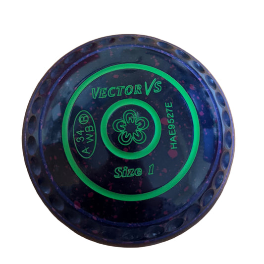 Taylor Vector Vs 1H Dark Blue Magenta Flower Emblem