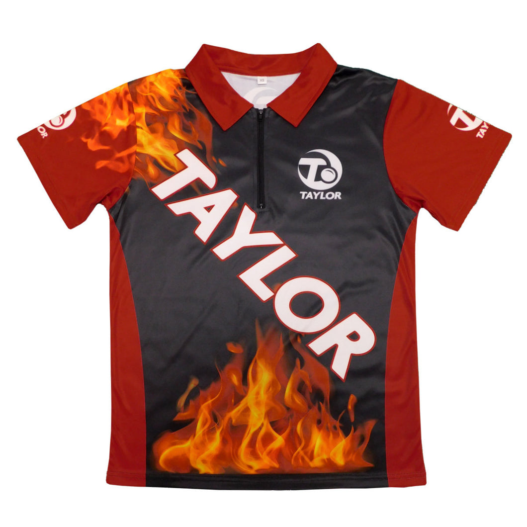 Taylor Flame Shirt - Maroon