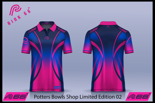 Potters Exclusive Rink 66 Polo Pink