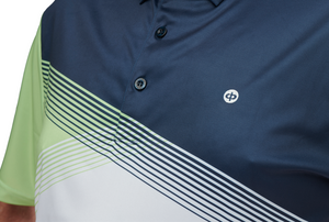 Drakes Pride Gents Orion Polo Navy - Green