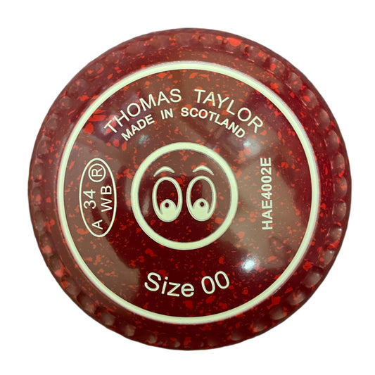 Taylor Red Bowl With Eye Emblem 