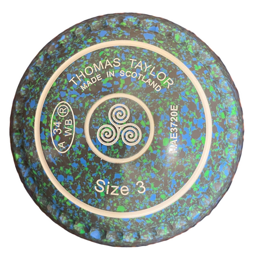 Taylor Ace 3H Iced Lime Geometric Emblem Xtreme Grip FRONT