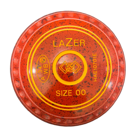 Taylor Lazer 00H Cherry Red Geometric Emblem  Front 