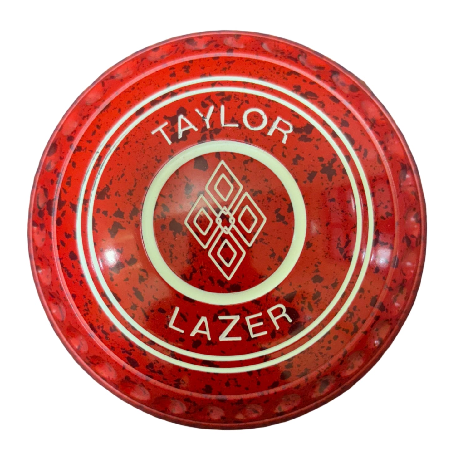 Taylor Lazer 00H Cherry Red Geometric Emblem Back
