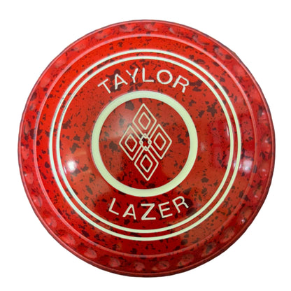 Taylor Lazer 00H Cherry Red Geometric Emblem Back