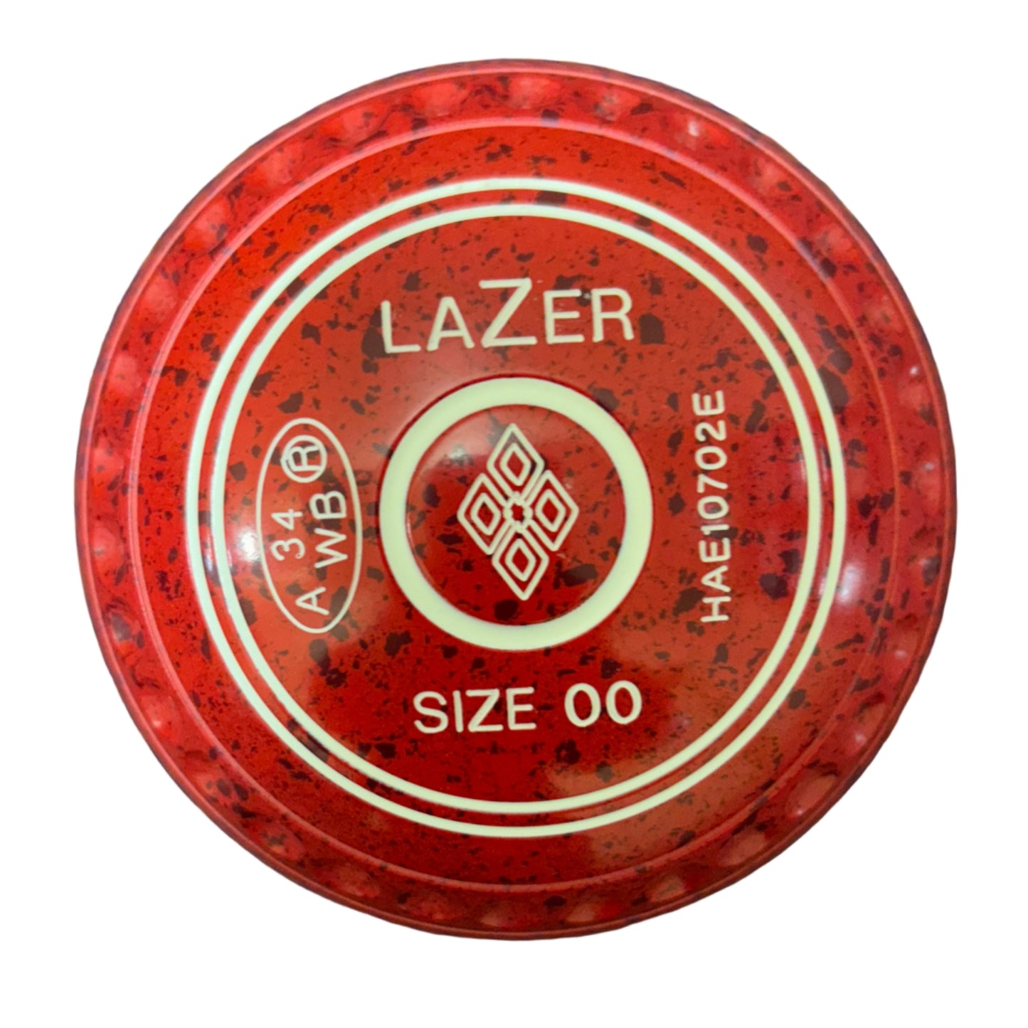 Taylor Lazer 00H Cherry Red Geometric Emblem Front