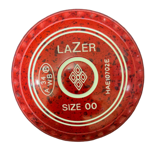 Taylor Lazer 00H Cherry Red Geometric Emblem Front