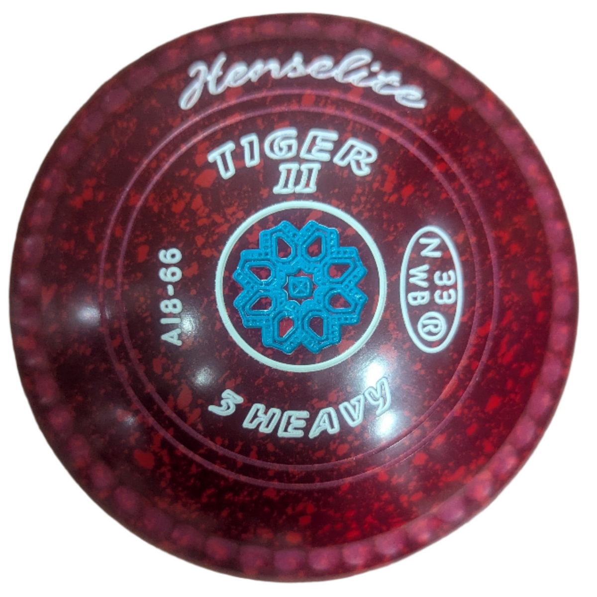 Henselite Tiger II 3H Ruby Rich Geometric Emblem – Potters Bowls