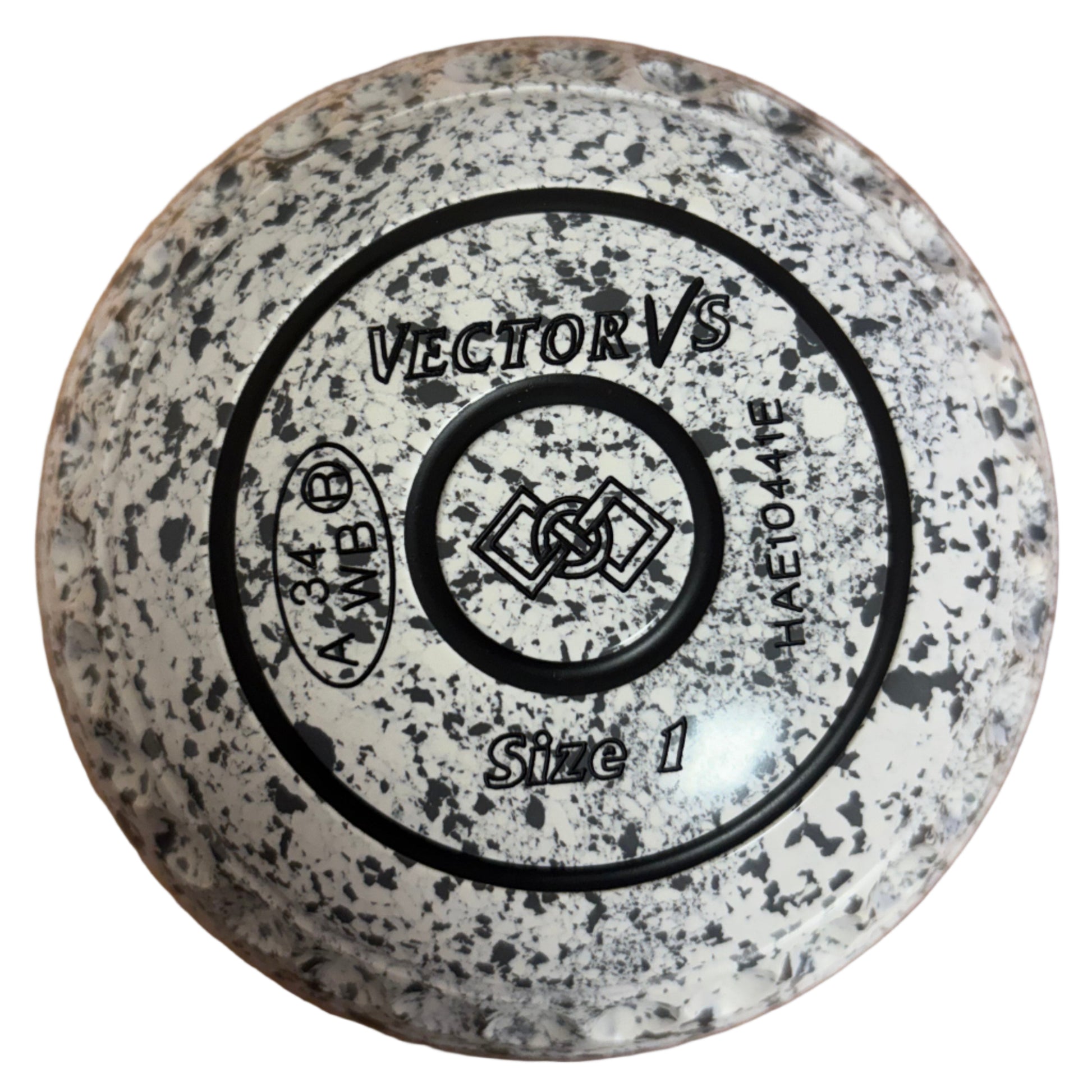 Taylor Vector Vs 1H White Steel Geometric Emblem Front