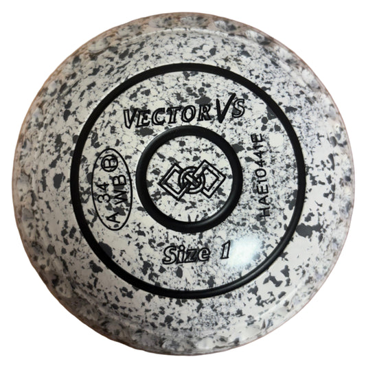 Taylor Vector Vs 1H White Steel Geometric Emblem Front