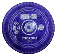 Drakes Pride Pro 50 0H Light Purple Purple Geometric Emblem FRONT