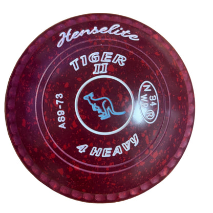 Henselite Tiger II 4H Ruby Rich Kangaroo Emblem Front 