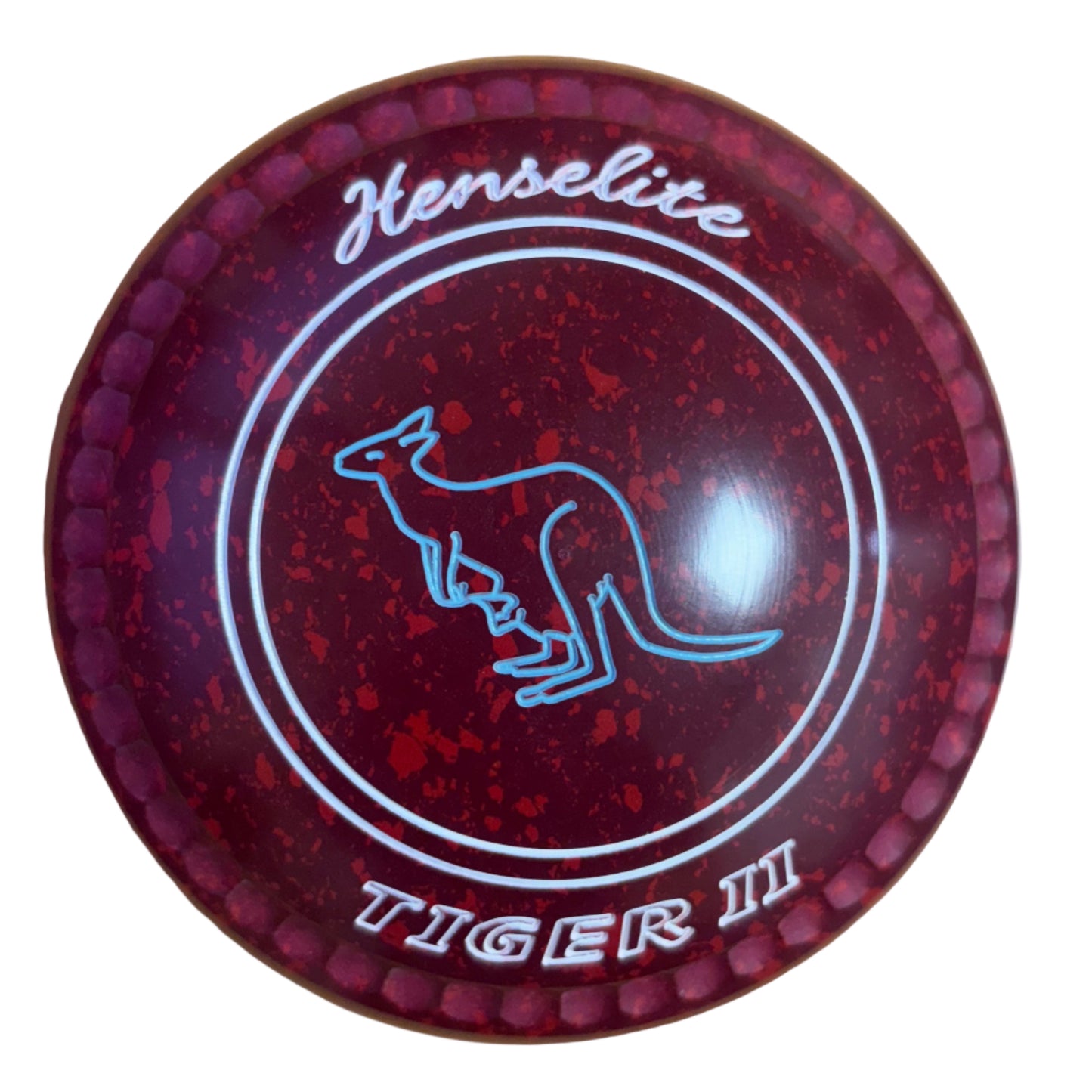 Henselite Tiger II 4H Ruby Rich Kangaroo Emblem Back 