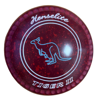 Henselite Tiger II 4H Ruby Rich Kangaroo Emblem Back 