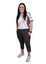 Load image into Gallery viewer, Henselite Ladies Sports Cropped Trouser Grey
