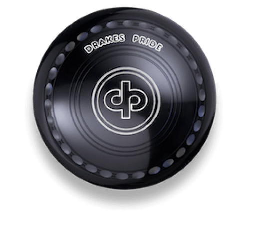 Drakes Pride Coaching Bowls Black and Brown