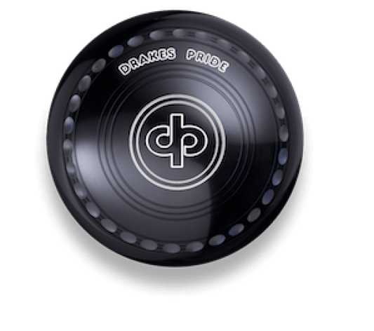 Drakes Pride Pro-50 Black Custom Made Bowls  (New Deep Dimple Grip)