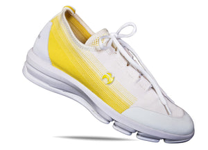 Henselite Aviate 62 Gents shoe -White -Yellow (Limited Edition)