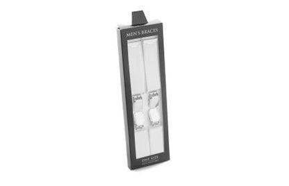 Drakes Pride Braces - White