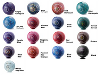 Load image into Gallery viewer, Drakes Pride Coaching Bowls coloured
