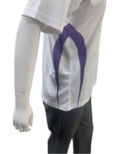 Load image into Gallery viewer, New Potters Exclusive Ladies Blouse - White Purple
