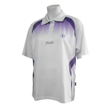 Load image into Gallery viewer, New Potters Exclusive Ladies Blouse - White Purple
